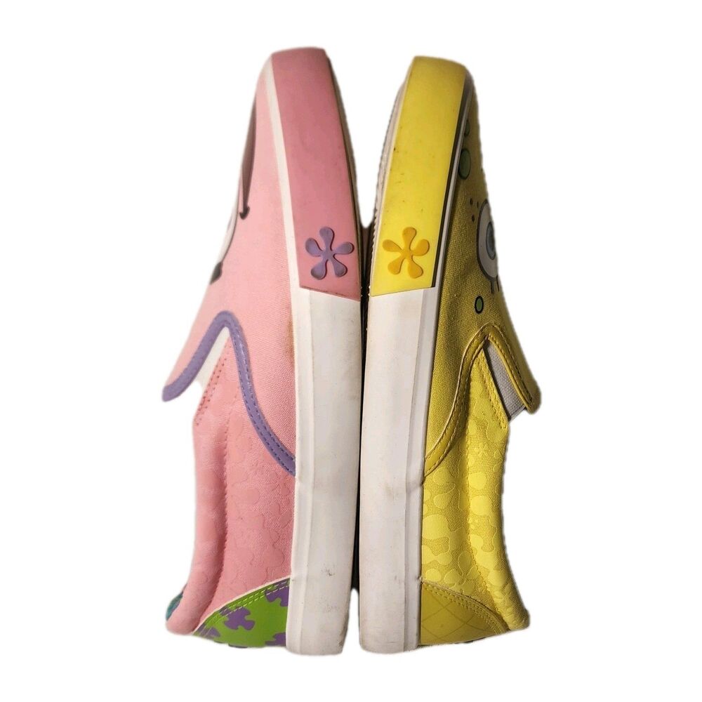 SpongeBob SquarePants Slip-On Athletic Shoes - Yellow & Pink - Picture 5 of 13